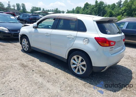2015 Mitsubishi Outlander Sport Es из США, поврежденный, VIN 4A4AR3AW6FE034043